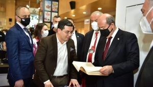 KKTC Cumhurbaşkanı Tatar: “Kepez Kitap Fuarı’ndan ilham aldım” 