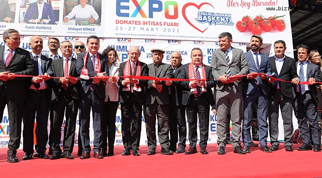 Kumluca Expo Domates İhtisas Fuarı Açıldı
