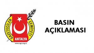 AGC'DEN BASIN AÇIKLAMASI GELDİ