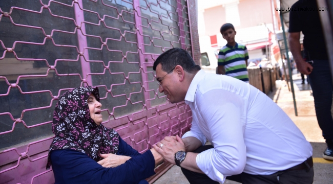 Başkan Tütüncü Bayramda da hemşehrilerinin Yanında