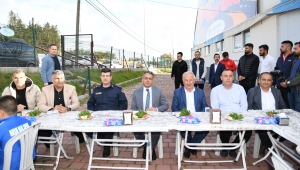 YÖNETİCİLER SPORCULARLA BİR ARAYA GELDİ