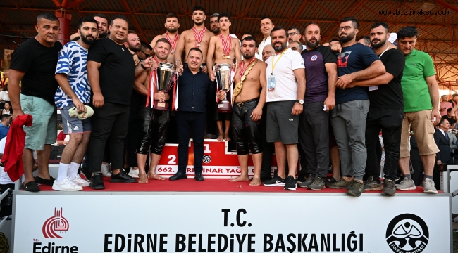 KIRKPINAR’DA BAŞPEHLİVAN YUSUF CAN ZEYBEK