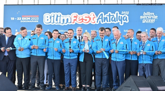 2. ANTALYA BİLİM FESTİVALİ KAPILARINI AÇTI 