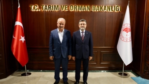 BAŞKAN ŞAHİN, BAKAN YUMAKLI İLE GÖRÜŞTÜ