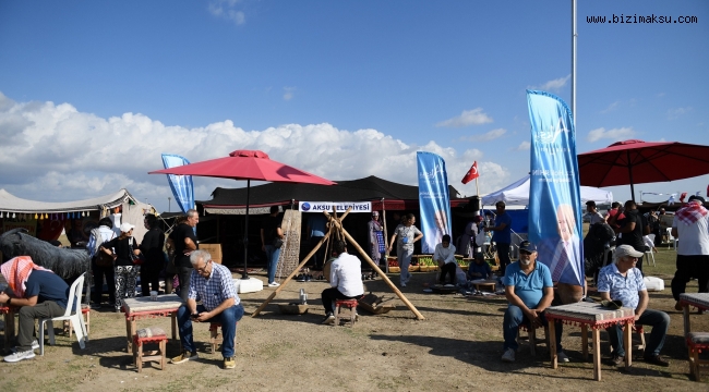 YÖRÜK FESTİVALİNDE AKSU ÇADIRI BÜYÜK İLGİ GÖRDÜ