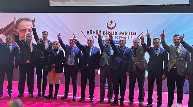 BBP AKSU İLÇE TEŞKİLATINDA HAREKETLİ SAATLER YAŞADI