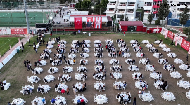 ANTALYASPOR KULÜBÜ BÜYÜK BİR İFTAR SOFRASINDA BULUŞTU