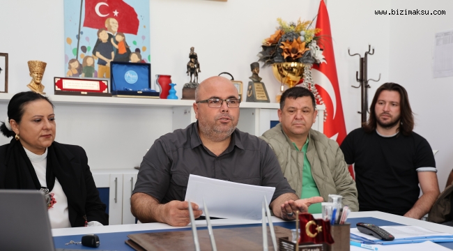 TURAN ŞAHİN YENİDEN AKSU KENT KONSEYİ BAŞKANI SEÇİLDİ