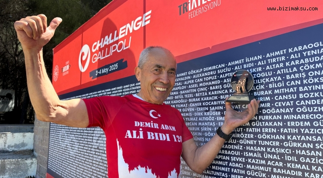 ‘DEMİR ADAM’ GELİBOLU ŞAMPİYONU