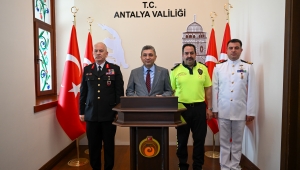 VALİ ŞAHİN’DEN “ANTALYA’NIN HUZURU” NİSAN AYI DEĞERLENDİRMESİ