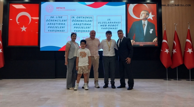 AKSU FEN LİSESİ BAŞARIYA DOYMUYOR