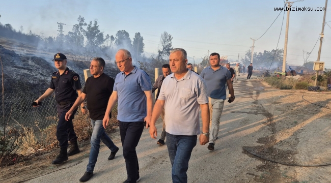 YURTPINAR’DA KORKUTAN YANGIN