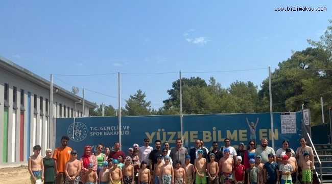 AKSU’DA YÜZME BİLMEYEN KALMAYACAK