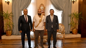 ORHAN OKULU’DAN VALİ ŞAHİN’E ANLAMLI ZİYARET