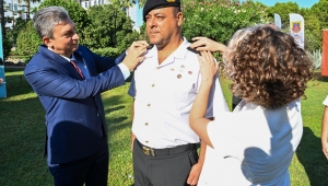 ANTALYA’DA 277 JANDARMA PERSONELİ BİR ÜST RÜTBEYE TERFİ ETTİ 