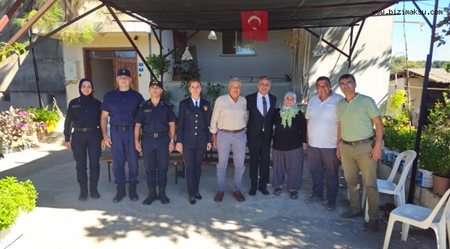 KAYMAKAM ŞAHİN GAZİLERİ ZİYARET ETTİ