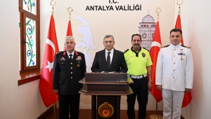 VALİ ŞAHİN’DEN “ANTALYA’NIN HUZURU” AĞUSTOS AYI DEĞERLENDİRMESİ 