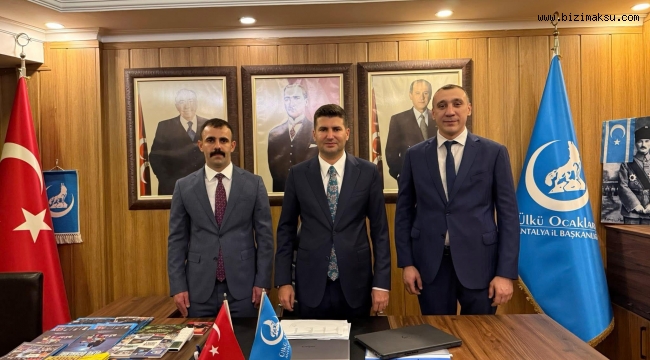 ANTALYA ÜLKÜ OCAKLARI BAŞKANI DEĞİŞTİ