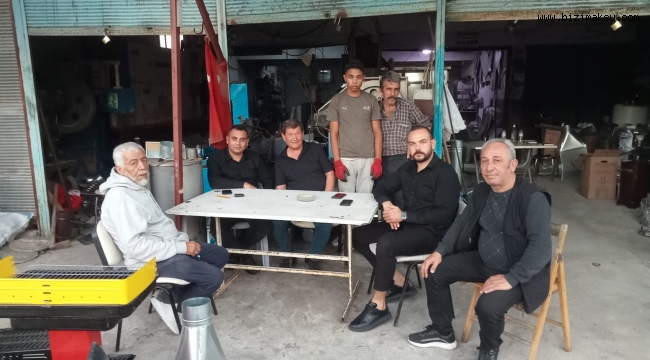 MHP AKSU KOMŞU ZİYARETLERİNDE