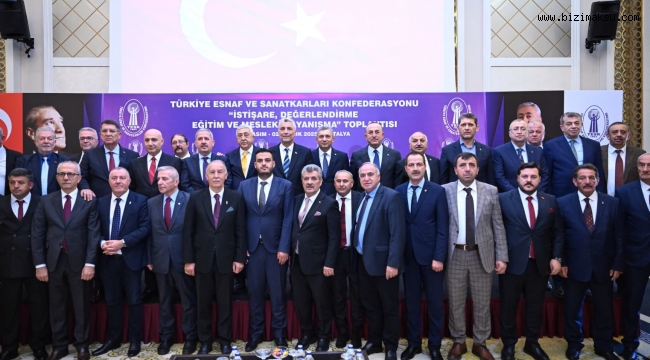 TESK İSTİŞARE, DEĞERLENDİRME, EĞİTİM VE MESLEKİ DAYANIŞMA TOPLANTISI GERÇEKLEŞTİRİLDİ