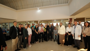 REKTÖR ÖZKAN ENGELLİ ÇALIŞANLARLA BİR ARAYA GELDİ