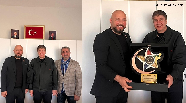 TÜRKTOB BAŞKANI YILDIRIM’DAN MENDERES TÜREL'E ZİYARET