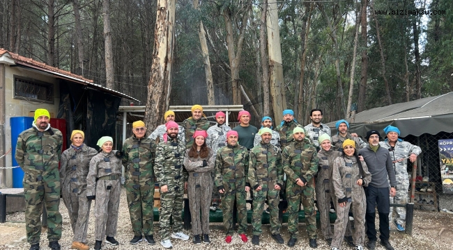 ÖĞRETMENLER PAİNTBALL ETKİNLİĞİNDE BULUŞTU