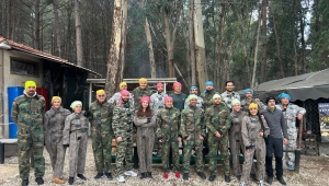 ÖĞRETMENLER PAİNTBALL ETKİNLİĞİNDE BULUŞTU