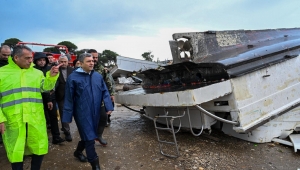 VALİ ŞAHİN, KUMKÖY VE KUNDU'DA İNCELEMELERDE BULUNDU