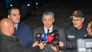 VALİ ŞAHİN YENİ YILA GÜVENLİK GÜÇLERİYLE GİRDİ