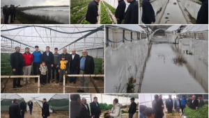 ANTALYA’DA SELDEN ETKİLENEN ÇİFTÇİLERE GEÇMİŞ OLSUN ZİYARETİ