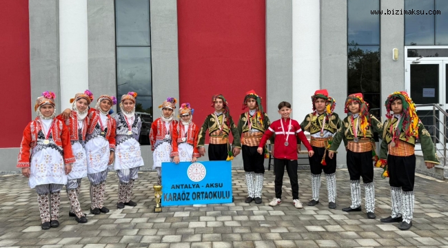 KARAÖZ ORTAOKULU ANTALYA İKİNCİSİ OLDU