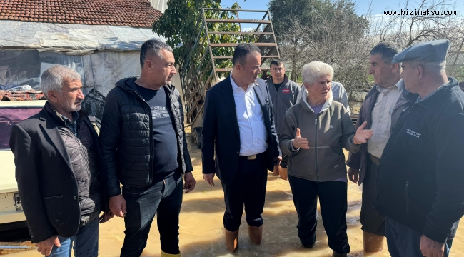 MHP’Lİ BAŞKAN AFETİN YAŞANDIĞI BÖLGELERDE İNCELEMELERDE BULUNDU