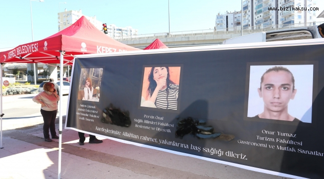 TRAFİK KAZASINDA HAYATINI KAYBEDEN AÜ ÖĞRENCİLERİ İÇİN LOKMA HAYRI 