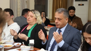 AKSU PROTOKOLÜ ÖĞRENCİLERLE İFTARDA BİR ARAYA GELDİ