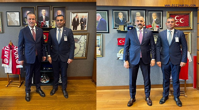 MHP AKSU İLÇE BAŞKANI ÜSTÜN’DEN ANKARA ÇIKARMASI 