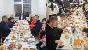 UÇAK OKULU ÖĞRENCİLERLE İFTAR YAPTI