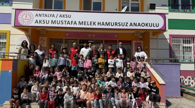 AKSU TARIM LİSESİ MİNİK ÖĞRENCİLERLE BULUŞTU