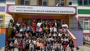 AKSU TARIM LİSESİ MİNİK ÖĞRENCİLERLE BULUŞTU
