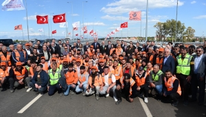 ALTINKALE KAVŞAĞI TÖRENLE AÇILDI