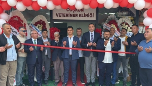 COŞKUN VETERİNER KLİNİĞİ HİZMETE AÇILDI