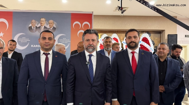 AKSU MHP’DE ALPARSLAN BOZKURT DÖNEMİ BAŞLADI