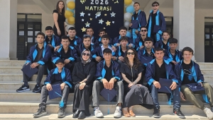 AKSU VALİ ERTOKUŞ BEY ANADOLU İMAM HATİP LİSESİ’NDE MEZUNİYET COŞKUSU