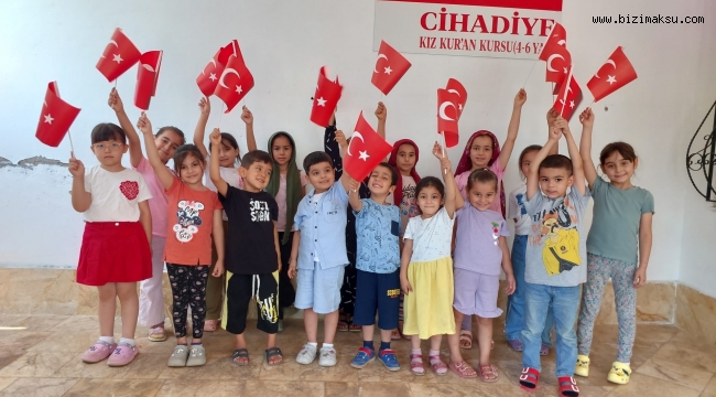 AKSU'DA KUR'AN KURSLARINDA 15 TEMMUZ RUHU YAŞATILDI
