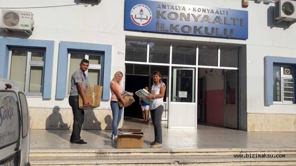 5.500 Defter ile Eğitime Destek Verdiler