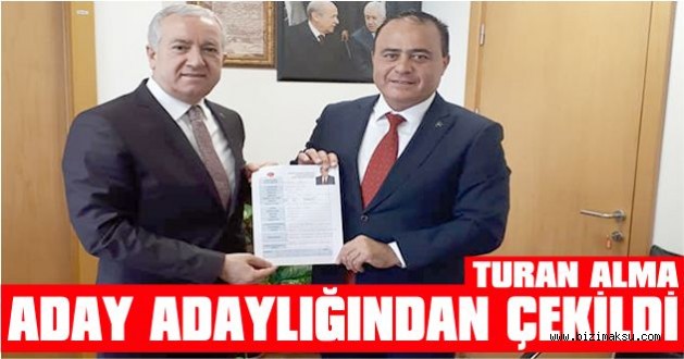 ADAY ADAYLIĞINDAN ÇEKİLDİ