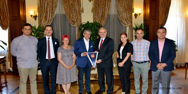 AGC YÖNETİMİNDEN VALİ KARALOĞLU'NA ZİYARET