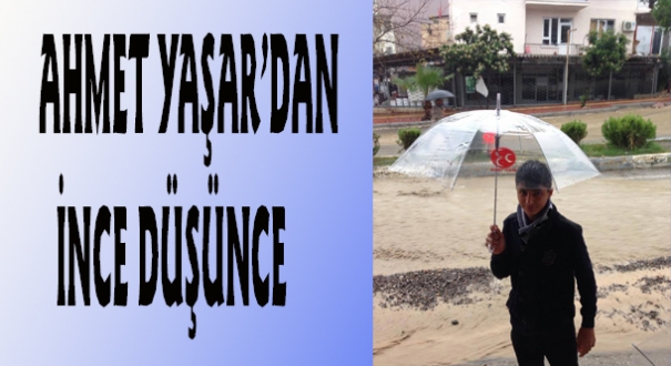 AHMET YAŞAR’DAN VATANDAŞA JEST