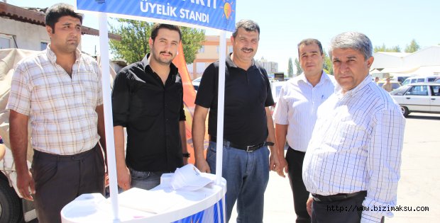 AK Parti Döşemealtı’da üyelik çalışması