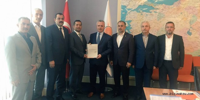 AK PARTİ ELMALI İLÇE BAŞKANLIĞINA AV.OSMAN HÜYÜK ATANDI